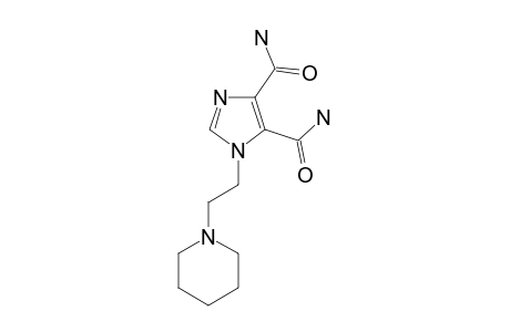 1-(2-PIPERIDIN-1-YL-ETHYL)-1H-IMIDAZOLE-4,5-DICARBOXYLIC-ACID-DIAMIDE