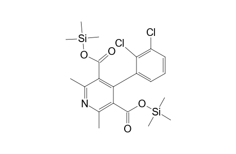 2,6-Dimethyl-3,5-di(trimethylsiloxycarbonyl)-4-(2,3-dichlorophenyl)-pyridine