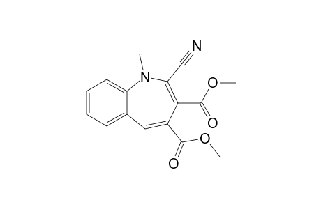 Dimethyl 2-cyano-1-methylbenzazepine-3,4-dicarboxylate