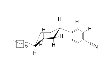 p-(4-Heptylcyclohexyl)benzonitrile