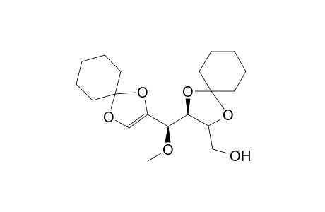 1,2:4,5-di-O-cyclohexyliden-3-O-methyl-1,2-didehydro-D-arabino-hexitol