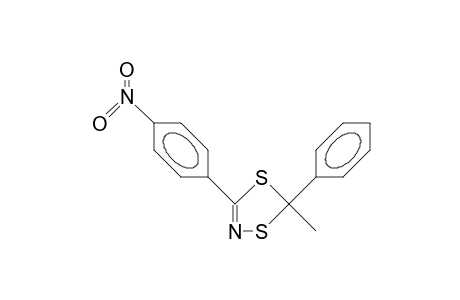 5-Methyl-3-(4-nitro-phenyl)-5-phenyl-5H-1,4,2-dithiazole