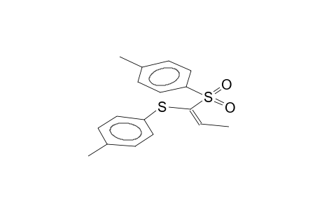 p-tolyl 1-(p-tolylthio)-1-propenyl sulfone