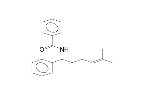 BENZAMIDE, N-(5-METHYL-1-PHENYL-4-HEXENYL)
