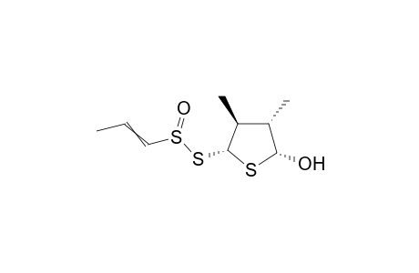 S-(2R,3S,4S,5R)-5-hydroxy-3,4-dimethyltetrahydrothiophen-2-yl prop-1-ene-1-sulfinothioate