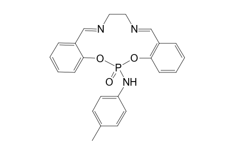 (5E,9E)-16-(4-Toluidino)-7,8-dihydro-16lambda5-dibenzo[d,l]-[1,3,7,10,2]dioxadiazaphosphacyclotridecin-16-one