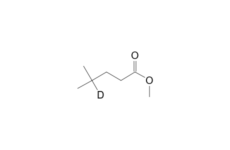 Methyl 4-methylpentanoate-4-D1