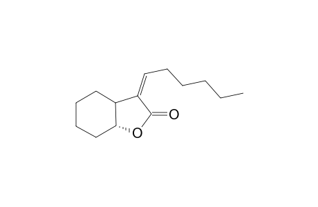 4-(hexylidenel)bicyclo[4.3.0]-2-oxanonan-3-one isomer