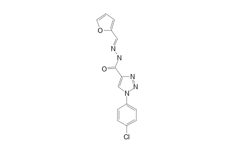 (2'-FURYLIDENE)-1H-1-(PARA-CHLOROPHENYL)-1,2,3-TRIAZOLE-4-CARBOHYDRAZIDE
