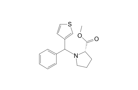 (2S)-Methyl 1-(phenyl(thiophen-3-yl)methyl) pyrrolidine-2-carboxylate