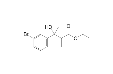 Ethyl 3-(3-Bromophenyl)-3-hydroxy-2-methylbutyrate