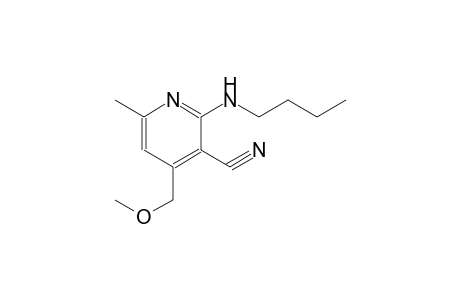 3-pyridinecarbonitrile, 2-(butylamino)-4-(methoxymethyl)-6-methyl-