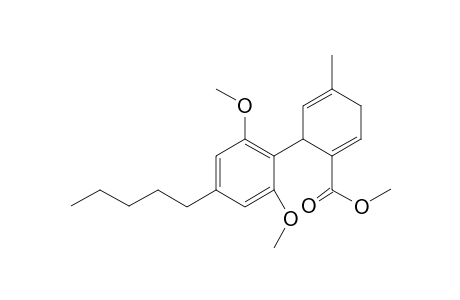 Methyl 6-(2',6'-dimethoxy-4'-pentylphenyl)-4-methylcyclohexa-1,4-diene-1-carboxylate