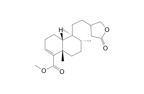 13,14-Dihydromarrubiagenin methyl ester
