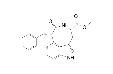 (7S)-Methyl 7-benzyl-1,3,4,5,6,7-hexahydro-6-oxopyrrolo[4,3,2-fg][3]benzazocine-4-carboxylate