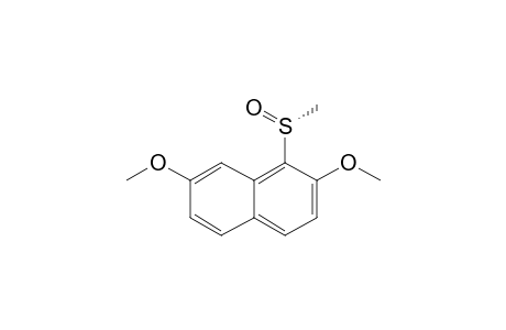 (+)-(R)-2,7-dimethoxy-1-naphthyl methyl sulfoxide