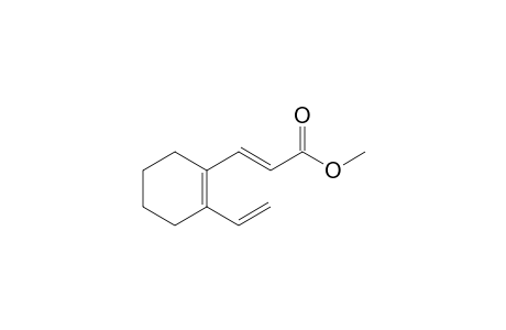 (E)-3-(2-ethenyl-1-cyclohexenyl)-2-propenoic acid methyl ester