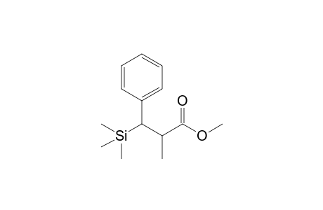 Methyl (2RS,3RS)-2-methyl-3-phenyl-3-trimethylsilylpropanoate