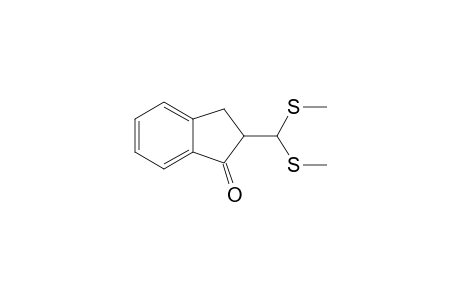 2-[Bis(methylthio)methylene]-2,3-dihydro-1H-indan-1-one
