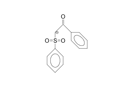 2-(Phenylsulfonyl)-acetophenone anion