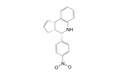 (3aR,4S,9bS)-4-(4-nitrophenyl)-3a,4,5,9b-tetrahydro-3H-cyclopenta[c]quinoline