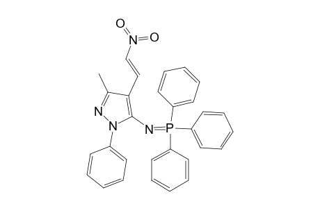 3-Methyl-4-(2-nitrovinyl)-1-phenyl-5-[(triphenylphosphoranyliden)amino]-1H-pyrazole