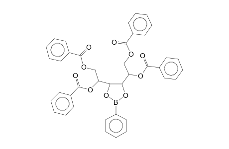 2-(Benzoyloxy)-1-(5-[1,2-bis(benzoyloxy)ethyl]-2-phenyl-1,3,2-dioxaborolan-4-yl)ethyl benzoate