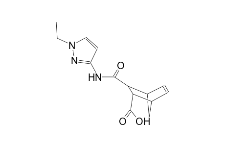 bicyclo[2.2.1]hept-5-ene-2-carboxylic acid, 3-[[(1-ethyl-1H-pyrazol-3-yl)amino]carbonyl]-