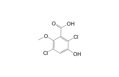 Benzoic acid, 2,5-dichloro-3-hydroxy-6-methoxy-