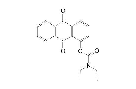 carbamic acid, diethyl-, 9,10-dihydro-9,10-dioxo-1-anthracenyl ester