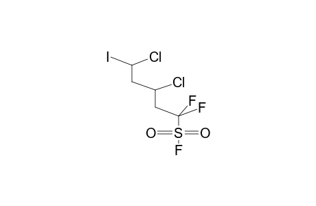 1-FLUOROSULPHONYL-1,1-DIFLUORO-3,5-DICHLORO-5-IODOPENTANE