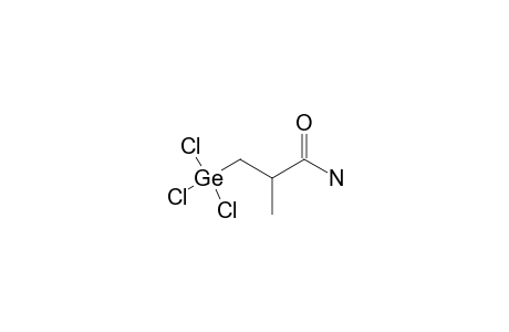 2-Methyl-3-(trichlorogermyl)-propionamide