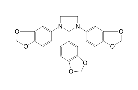 1,2,3-TRIS[3,4-(METHYLENEDIOXY)PHENYL]IMIDAZOLIDINE