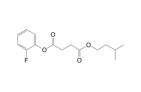 Succinic acid, 2-fluorophenyl 3-methylbutyl ester