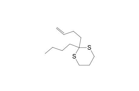 2-(3'-Butenyl)-2-n-butyl-1,3-dithiane