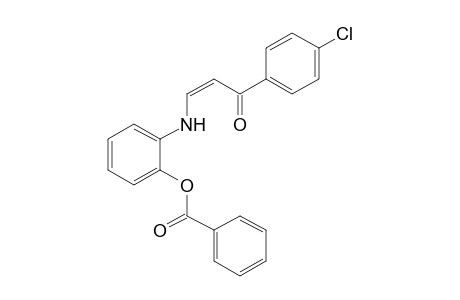 cis-4'-Chloro-3-(o-hydroxyanilino)acrylophenone benzoate