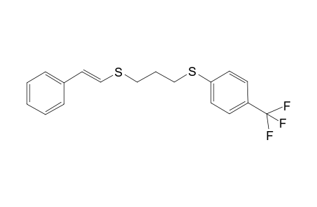 Styryl(3-((4-(trifluoromethyl)phenyl)thio)propyl)sulfane