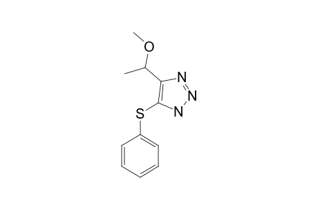 4-(1-METHOXYETHYL)-5-PHENYLSULFANYL-1H-1,2,3-TRIAZOLE