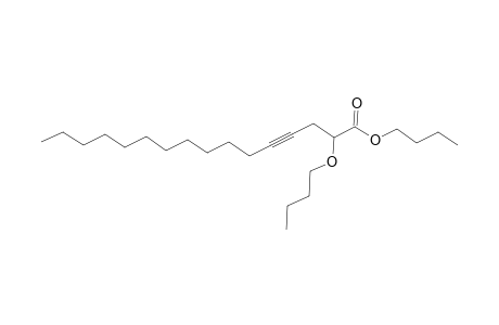 4-Hexadecynoic acid, 2-butoxy-, butyl ester