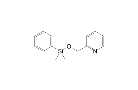 2-{[(Dimethylphenylsilyl)oxy]methyl}pyridine