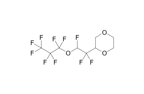2-[1',1',2'-Trifluoro-2'-(heptafluoropropoxy)ethyl]-1,4-dioxane