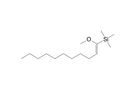 Silane, (1-methoxy-1-undecenyl)trimethyl-