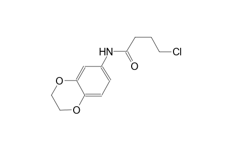 4-chloro-N-(2,3-dihydro-1,4-benzodioxin-6-yl)butanamide