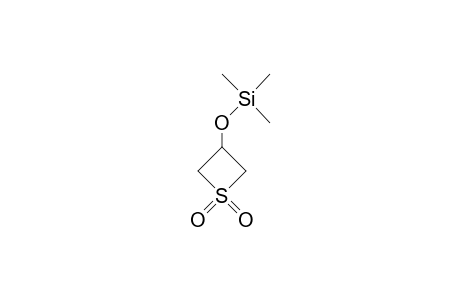 3-(Trimethylsilyl-oxy)-thietane 1,1-dioxide