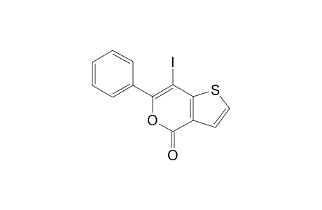 7-Iodo-6-phenyl-4H-thieno[3,2-c]pyran-4-one