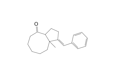 Decahydro-9a-methyl-1-(phenylmethylene)-4H-cyclopentacycloocten-4-one