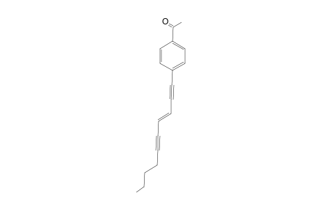 4-[Dec-3'-ene-1',5'-diynyl]-acetophenone