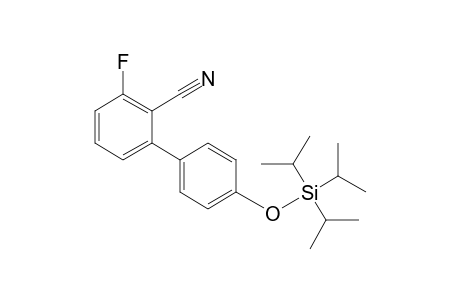 3-Fluoro-4'-[(triisopropylsilyl)oxy]biphenyl-2-carbonitrile