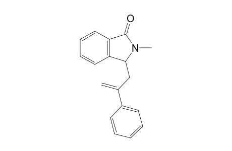 2-Methyl-3-(2-phenyl-2-propenyl)isoindolin-1-one