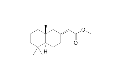 (4aS,8aR) Methyl [3,4,4a,5,6,7,8,8a-octahydro-5,5,8a-trimethylnaphthalen-2(1H)-ylidene]-acetate